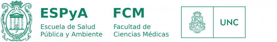 Logotipo de Aulas Virtuales - Secretaría de Salud Pública y Ambiente - FCM